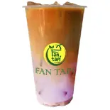 タロイモ芋団子ミルクティー（FAN TAPI タピオカとバインミーのお店）