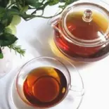 健康美容茶 healthy beauty tea(ChuuChuuフルーツ盛り盛りアサイーボウル Fruit-packed Acai Bowl 東武練馬店)