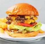 DOUBLE CHEESE BURGER（Caroline Dinner）