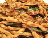 鶏肉の甜麵醬ソース炒め（船橋餃子軒）