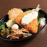 【のり弁】アジフライのり弁(できたてお弁当&出汁自慢 海苔弁スタンド。ホキマ店)