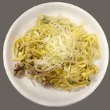 ねぎ塩焼きそば(ゆずこしょう風味) Green Onion & Salt Yakisoba with Yuzu Kosho Flavor(中国料理 みんらく)
