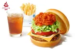 【ドリンクセット】スパイシーモスタコスバーガー(モスバーガー 薬院店)