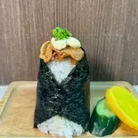 豚の生姜焼き Pork ginger stir fry(おにぎりごりちゃん 天神店)