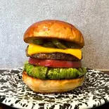 BBQハラペーニョチーズバーガー（BURGER CAMPBOYA）
