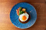 目玉焼きハンバーグ(ライス付)（俺のハンバーグ 渡なべ）