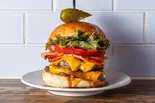 ビッグバーガー Seven Big Burger（CURRY ＆ BURGER 下北沢バルセブン）