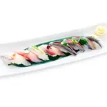 白身・光物8貫にぎり（築地すし鮮 総本店）