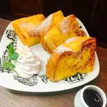 もちかりフレンチトースト(ブルーベリー)（COFFEE MOAT）