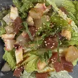 新鮮海鮮カルパッチョ（元祖西成ホルモン天婦羅48）