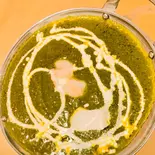 SEEFOOD PALAK CURRY シーフードほうれん草カレーセット（ナマステ朝霞アジアン ダイニング ＆ バー）