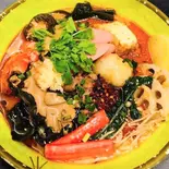土豆粉丝麻辣烫(ジャガイモはるさめマーラータン)はるさめとスープのみ（屯舍 麻辣湯 大阪第1ビル店）