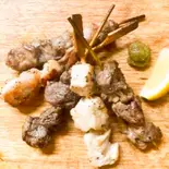 串焼き5種盛り合わせ(トラットリア シェ ラパン)
