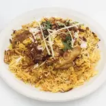 マトンビリヤニ・ライタ付き(Mutton Biriyani・Raita)（INDIAN HALAL RESTAURANT NEW MAHARAJA）