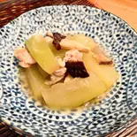 冷し夕顔と油揚げ含め煮(そば處大野屋 元代々木町店)