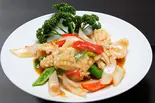 イカのXO醤炒め（蓬莱春飯店 千駄木店）