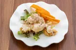 ぷりぷりエビの自家製マヨネーズ味え（みにとまと）