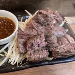 国産黒毛和牛のハラミステーキ（和牛と海鮮浜焼き うしQかきQ）