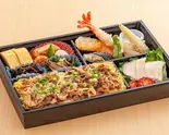 牛しぐれ天ぷら弁当（和食鍋処 すし半 大正店）