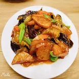 根野菜三種炒め(地三鲜)(中華料理 宮)