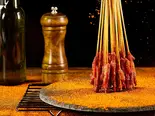 羊肉串(3本)/ラム肉串(3本)（庄稼院）