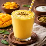 マンゴーラッシー(Mango Lassi)(SAINOインドネパール料理八木山香澄町店)