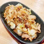 豚バラ鉄板焼肉単品(スタミナ焼肉ダレ)（鉄板焼肉 スタミナ亭 清水店）