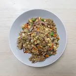 鴨腸炒飯（木木マーラータン）