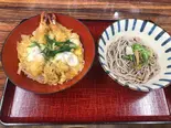 海老とじ丼定食(鷹山亭 西大橋店)
