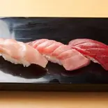 まぐろ3種にぎり（鮨處八千代総本店 別亭）