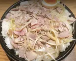 メガ焼き豚丼（横浜家系ラーメン光大家 三宮店）