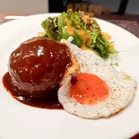 目玉焼きハンバーグ弁当（BISTRO O）
