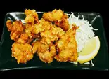 ジューシーからあげ（チーズお好み焼き 太陽の手）