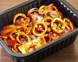 イカ炒め stir-fried squid(にっこりマッコリ高田馬場店)