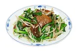 レバニラ炒め Stir-Fried Liver and Leeks(らあめん渋谷三丁目)