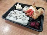 ☆【アジフライ弁当】大人気のタルタルソースで。☆fried horse mackerel lunch box（唐揚げ あまろじ）