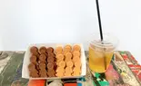 ホットケーキ(ミックス)オーガニックリンゴジュースセット（ミスター・フレンドリー カフェ MR.FRIENDLY Cafe）