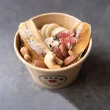 キャラメルバナナブリュレグリークヨーグルト（atom中崎店）