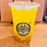 パッションフルーツソーダジュース chanh dây-soda（ベトナムレストラン THIEN AN ティンアン）