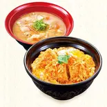 熟成ヒレかつ丼　とん汁（大）セット（かつ庵 鶴見中央店）