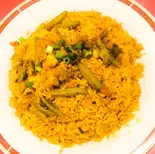 ベジタブルビリヤニ vegetable biriyani(インドアジアンダイニング RHINO)