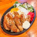 メンチカツロコモコ（GB's CAFE area1 圧倒的コスパ！！）