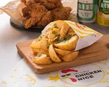 《のり塩味》皮付きフライドポテト (M/L) French fries（台湾ジーパイ専門店 CHICKEN NICE 月寒東3条）