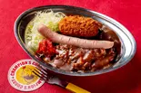 ウインナー＆カニクリームコロッケカレー（元祖金沢チャンピオンカレーデリバリー 豊中店）