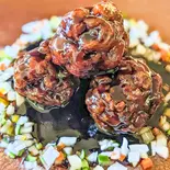 当店人気No. 1 黒酢の酢豚(中国料理 柚子)