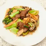 牛肉のオイスターソース炒め（味香園）