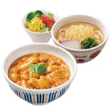 親子丼 はいからうどん＆サラダセット（なか卯 阪急桂駅東口店）