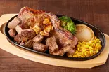 【単品】サーロイン＆カットステーキの相盛りステーキ(グラム選択式)Sirloin ＆ Cut Beef Steak（肉テロ！肉たらしくてぎゅう 大井町店）