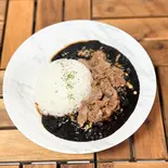 極・黒カレー【ジンギスカン】（curry＆burger Greco）