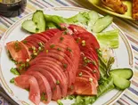 トマトサラダ Tomato Salad（インド料理ルンビニ）